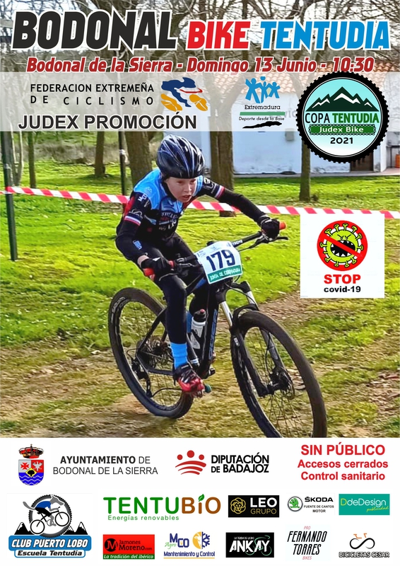 La Bodonal Bike Tentudía cierra el próximo 13 de junio la Copa Tentudía Judex Bike