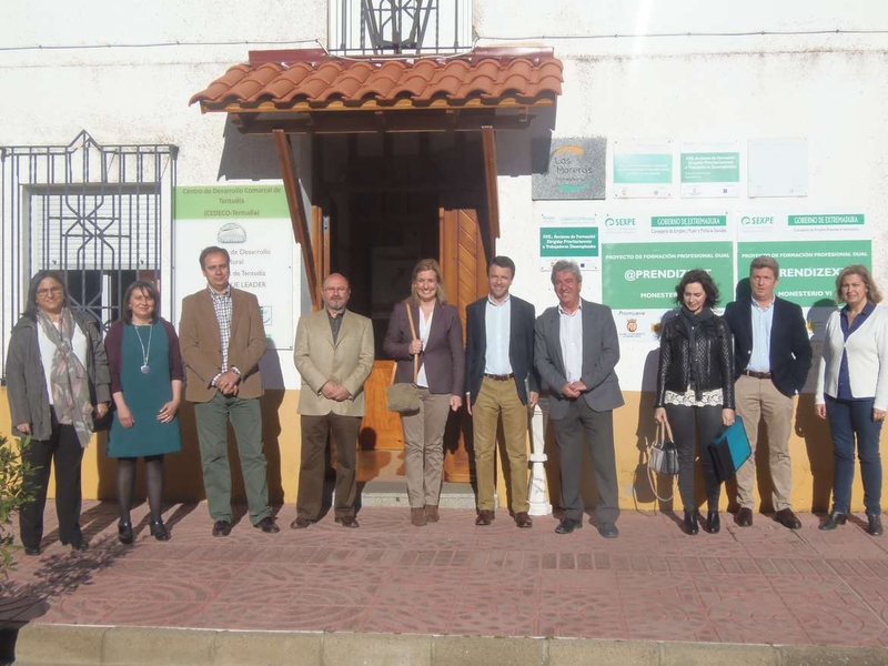 El director general de Desarrollo Rural visita CEDECO Tentudía para evaluar su funcionamiento