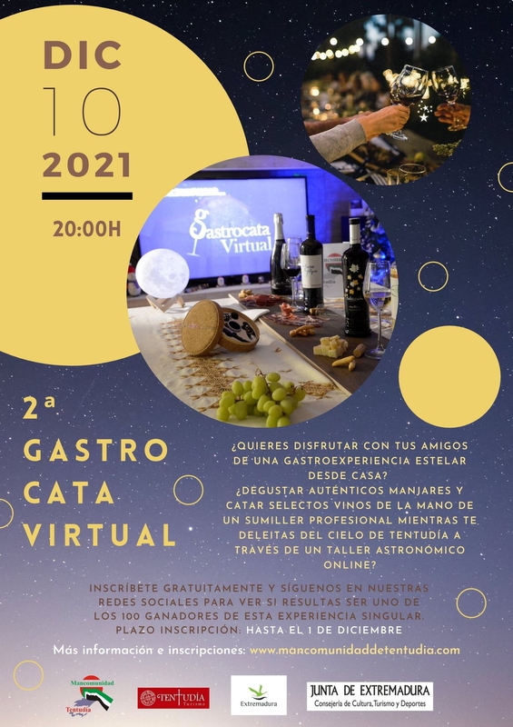 La Mancomunidad de Tentudía convoca la II Gastrocata Virtual