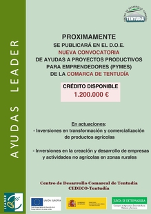 La comarca de Tentudía contará con 1.200.000 euros para inversiones productivas en el programa Leader proximamente