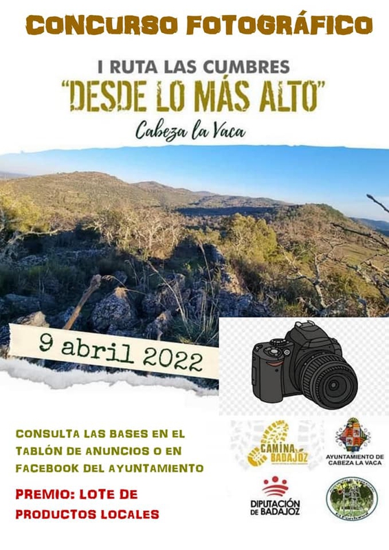 Nuevo concurso fotográfico en Cabeza la Vaca con motivo de la I Ruta Las Cumbres `Desde lo más alto