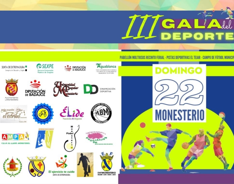 Monesterio celebra este domingo su III Gala del Deporte