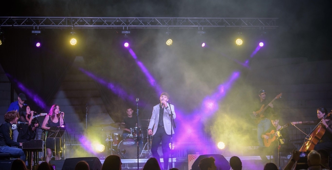 Julin Jaramillo en concierto, a veces los sueos s se cumplen