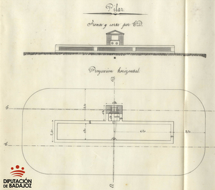 El Archivo Provincial presenta un proyecto de iluminación y conducción de aguas potables del ayuntamiento de Fuente de Cantos de 1872