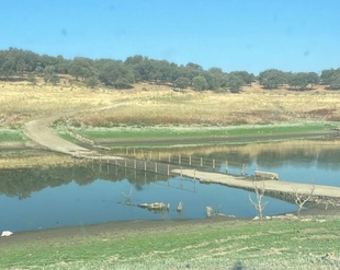 Los cortes de agua a la población en Tentudía llegarán en las próximas semanas
