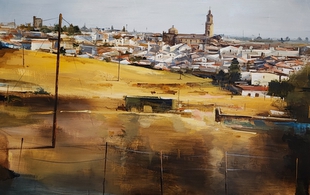 Fallados los ganadores del XXIV Concurso Nacional de Pintura Rpida al AIre Libre Nicolas Mega en Fuente de Cantos