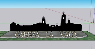 Mnica Vzquez gana el concurso del nuevo rtulo que dar la bienvenida en Cabeza la Vaca