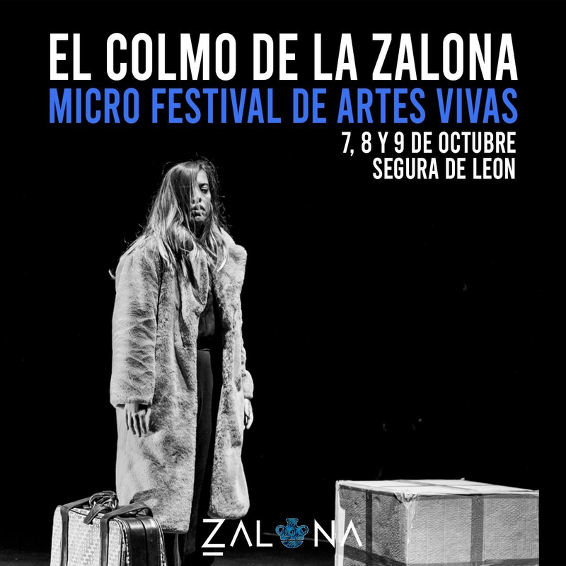 Segura de León acogerá el micro festival de artes vivas `El colmo de la Zalona´