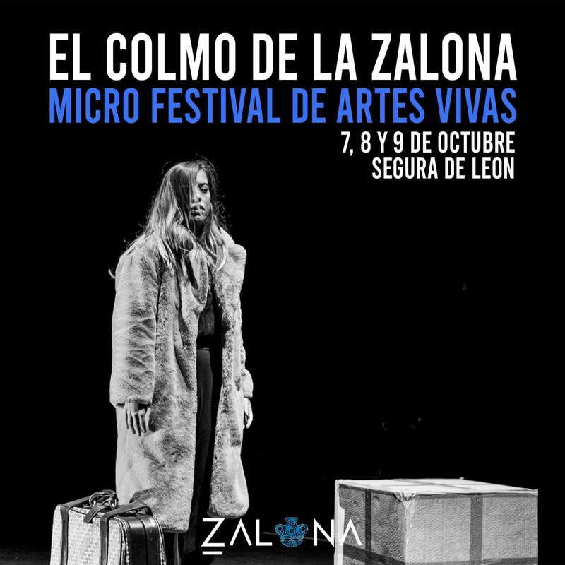 Segura de León acogerá el micro festival de artes vivas `El colmo de la Zalona