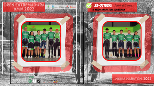 La III Media Maratn Zurbarn de Fuente de Cantos corona a los campeones y las campeonas del Open Extremadura XCMM