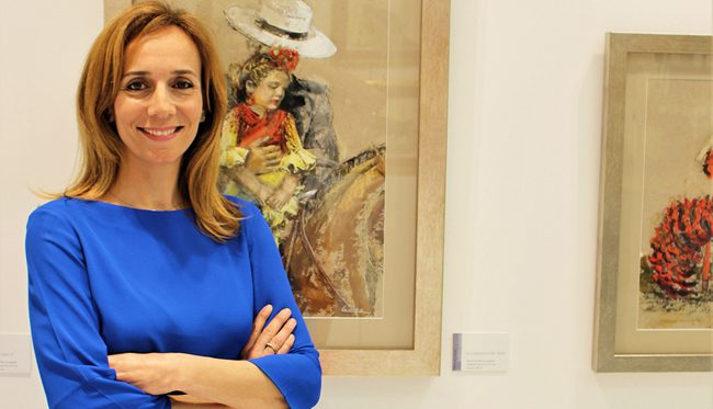 Andrea Galindo inaugura este viernes la exposición `El arte de los toros en Montemolín