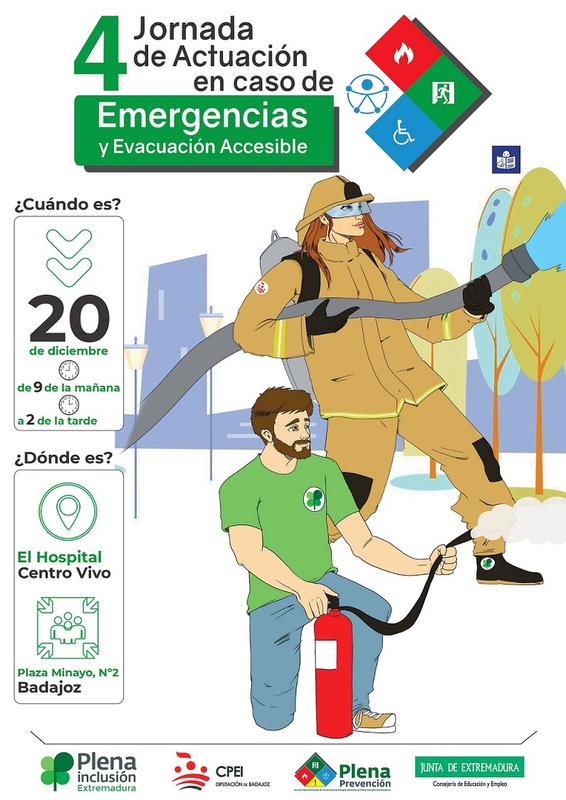 Aprender a actuar en emergencias con personas discapacitadas