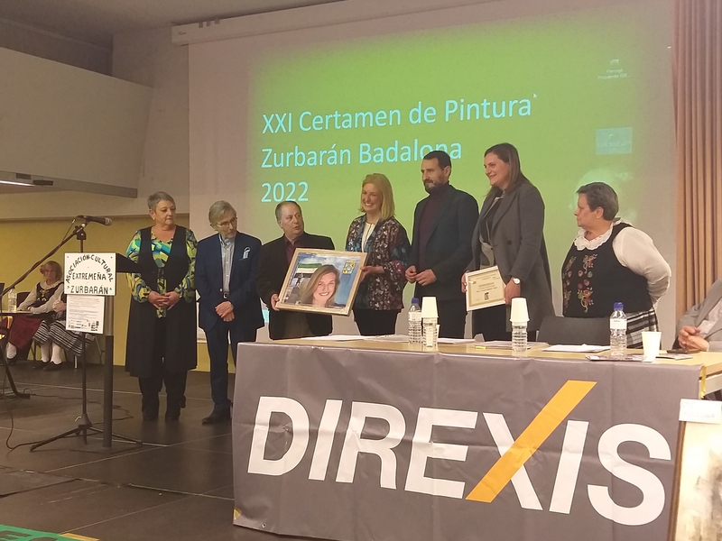 Carmen Pagador, Alcaldesa de Fuente de Cantos, galardonada como `Extremeña del añoen los premios del XXI Certamen Internacional de Pintura `Zurbarán