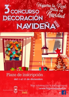 Presentado el concurso `Decoracin Navidea en Higuera la Real 2022