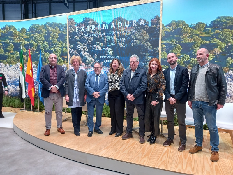 La Mancomunidad presentaba en Fitur `Tentudía. Un lugar en el que volar sin despegar del suelo