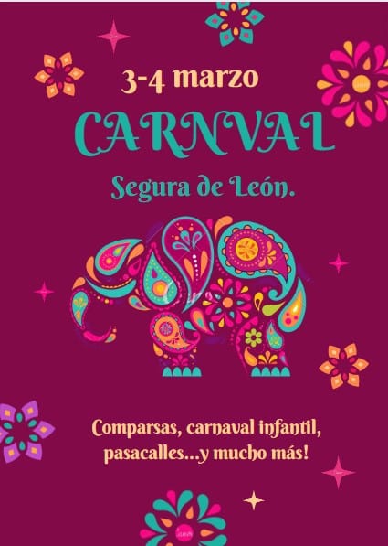 Presentada la programación del Carnaval 2023 en Segura de León