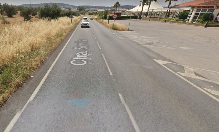 Herido grave un motorista en Fregenal de la Sierra tras chocar con un coche