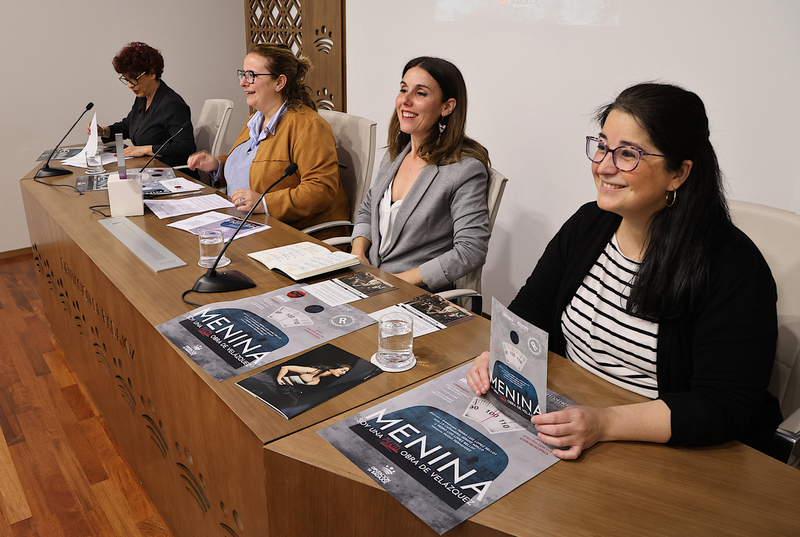 La obra `Menina. Soy una puta obra de Velázquez se representará en Fregenal de la Sierra dentro de la campaña contra el acoso escolar de Diputación