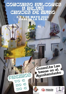 Convocado el concurso de Rejas y Balcones por las `Cruces de Mayo 2023 en Cabeza la Vaca