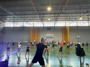 Ms de 140 personas participaron en la Maratn de Fitness de Fuente de Cantos