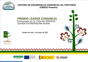 CEDECO Tentudía celebrará el Acto de Entrega de los Premios LEADER Comarcales el 2 de mayo en Fuentes de León