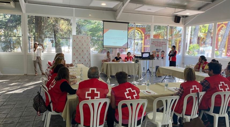 Unas jornadas actualizan en Monesterio el papel del voluntariado de Cruz Roja con los mayores