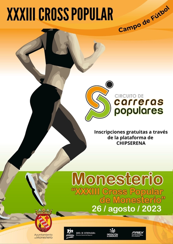 Abiertas las inscripciones para el XXXIII Cross Popular de Monesterio