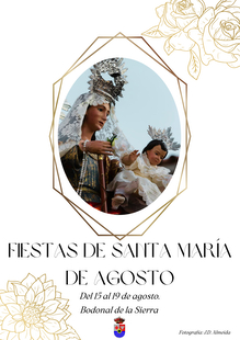 Presentada la programación para las Fiestas de Santa María de Agosto en Bodonal de la Sierra