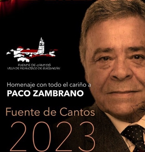 Fuente de Cantos celebra el XX Otoño Flamenco homenajeando a Paco Zambrano