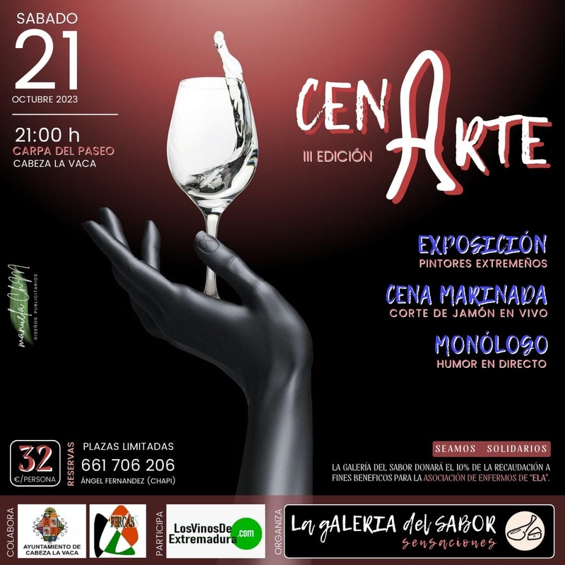 La experiencia CenArte se celebrará en Cabeza la Vaca el próximo fin de semana
