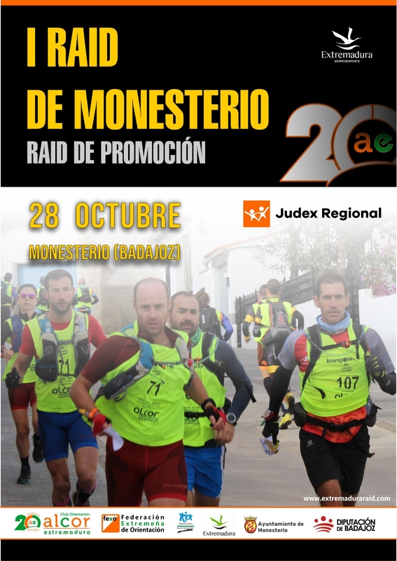 El próximo 28 de octubre se celebrará el I RAID DE MONESTERIO