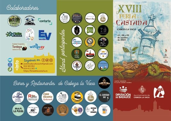 Presentada la programación de la XVIII FERIA DE LA CASTAÑA en Cabeza la Vaca