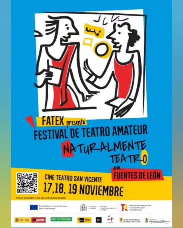 Programación del Festival de Teatro Amateur en Fuentes de León