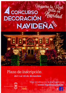 4 Concurso de Decoración Navideña en Higuera la Real