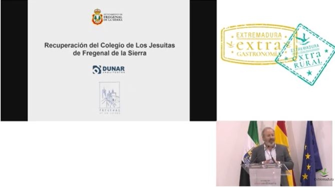 Presentación `Recuperación del Colegio de los Jesuitas de Fregenal de la Sierra´ en Fitur 2024 (ver completa)