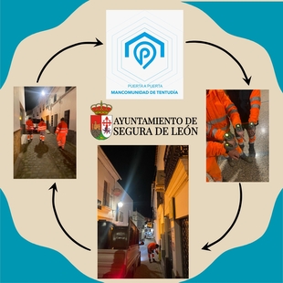 Comenzaba anoche la recogida de residuos `Puerta a Puerta´ en Segura de León