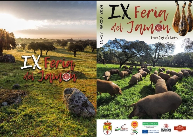 Presentada la programación de la IX Feria del Jamón en Fuentes de León