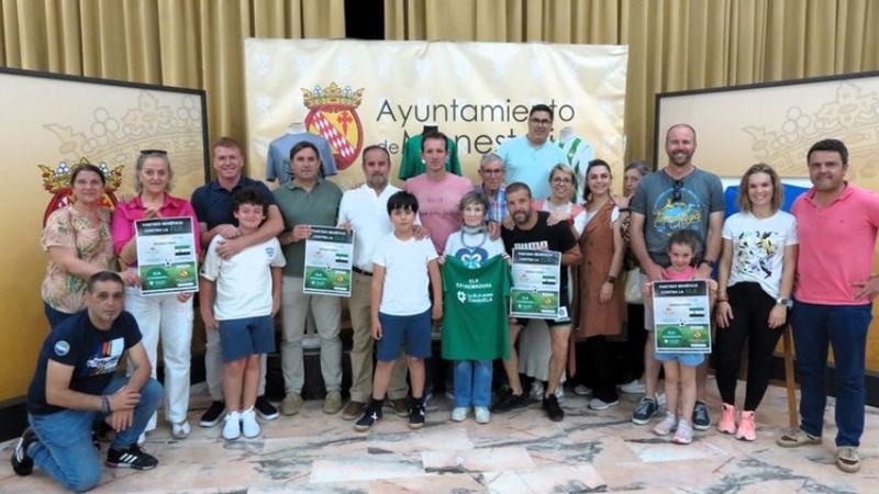 Veteranos de la Selección Extremeña de Fútbol y del Betis juga­rán en Monesterio por los enfermos de ELA