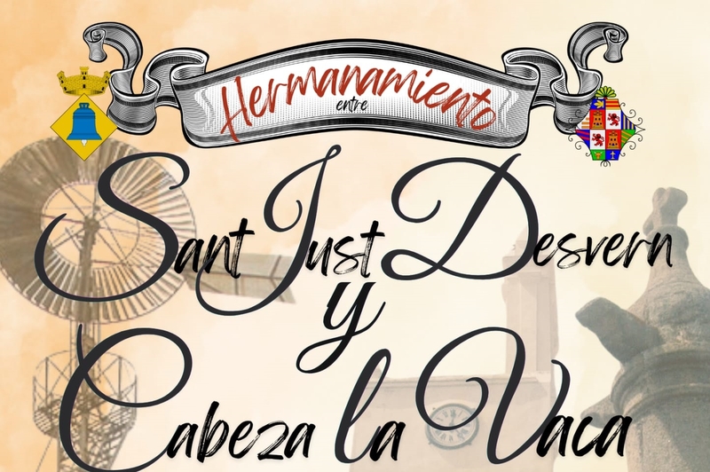 Los actos de hermanamiento oficial entre San Just Desvern y Cabeza la Vaca tendrán lugar el 12 de julio