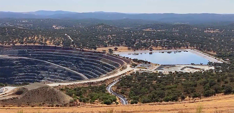 La CH Guadalquivir aprueba la concesión de uso de aguas públicas para la reapertura de la mina de Aguablanca en Monesterio
