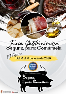 Segura de León celebra la VI edición presencial de la feria gastronómica `Segura, para comérsela´