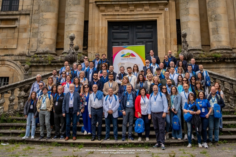 CEDECO-Tentudía culmina su peregrinaje en Santiago de Compostela en el marco del Proyecto Ṥemtayr
