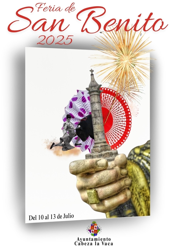 Feria de San Benito 2025 en Cabeza la Vaca (programación)