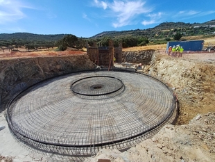 La Junta invierte 3,3 millones de euros en las obras del sistema de depuración de aguas residuales urbanas en Cabeza la Vaca