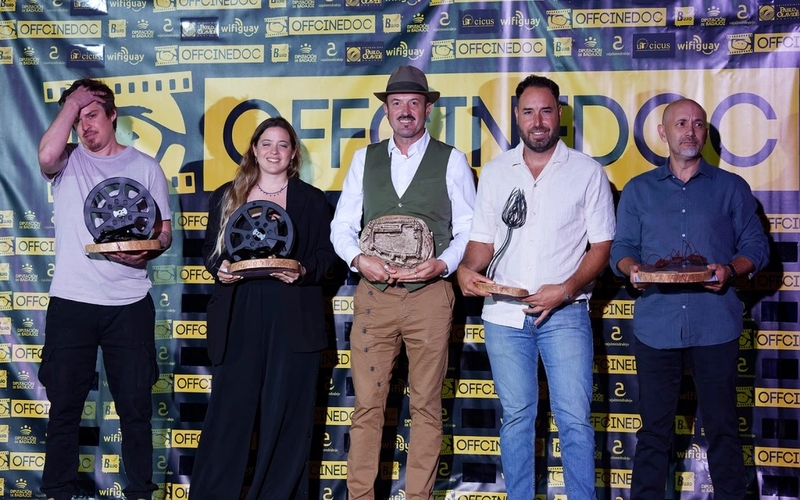 OFFCINEDOC clausura su IV edición con récord de asistencia, emotivas proyecciones y una gala repleta de talento