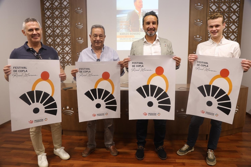 Bienvenida acogerá una cita del Festival de Copla `Rosa Morena´ de la Diputación