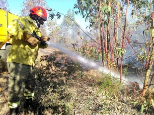 La época de peligro alto de incendios forestales se prorroga hasta el 26 de octubre