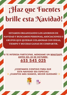 Puesta en marcha la tradicional campaña ¡Haz que Fuentes brille esta Navidad!