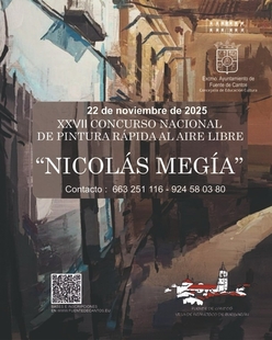 XXVII CONCURSO NACIONAL DE PINTURA RÁPIDA AL AIRE LIBRE `NICOLÁS MEGÍA´ FUENTE DE CANTOS