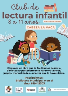 Nace el Club de Lectura Infantil en Cabeza la Vaca